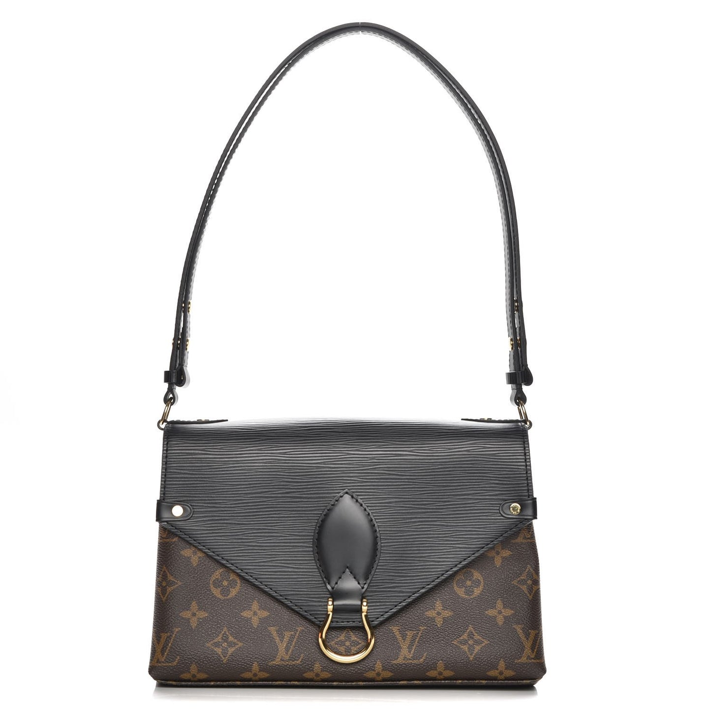 Epi Monogram Saint Michel Black