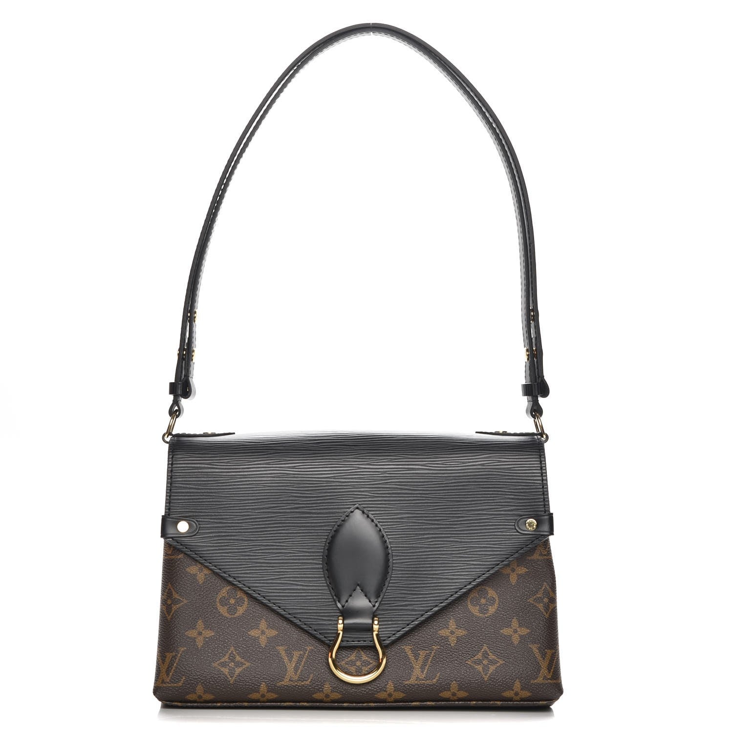 Louis Vuitton Epi Monogram Saint Michel Black 1 of 7