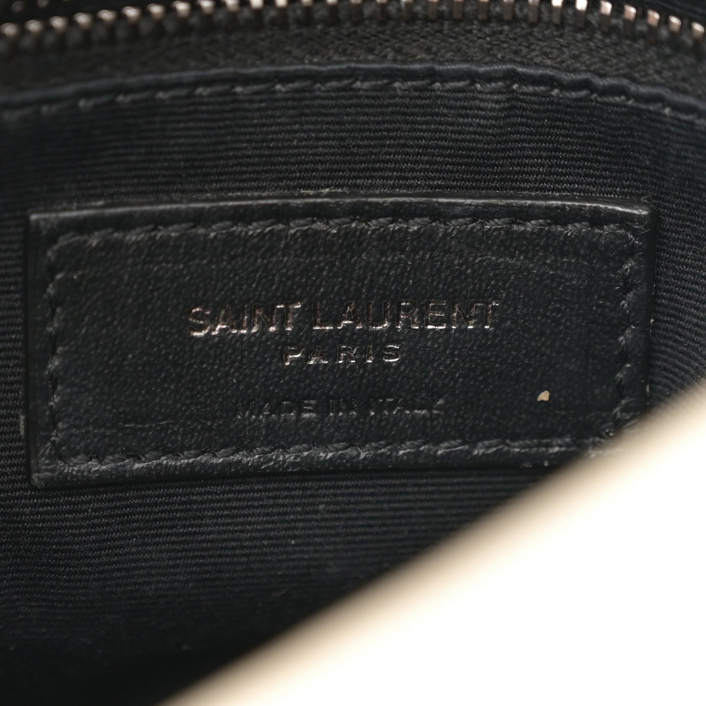 Crinkled Calfskin Matelasse Monogram Niki Chain Wallet Crema Soft