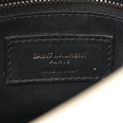 Saint Laurent Crinkled Calfskin Matelasse Monogram Niki Chain Wallet Crema Soft 6 of 15