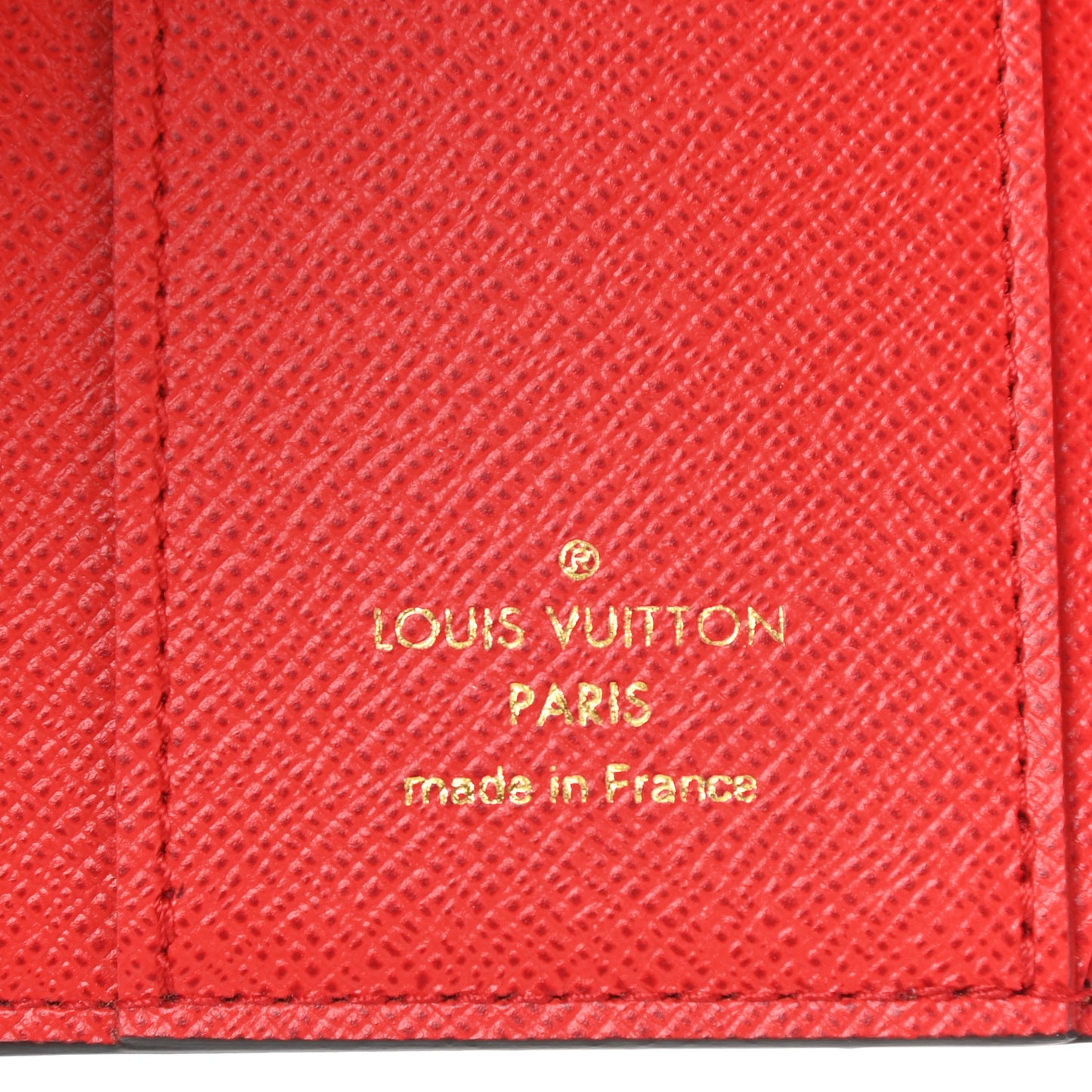 Monogram Zoe Wallet Cerise