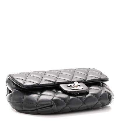 Chanel Calfskin Quilted CC Uniform Flap Belt Bag Black 4 of 10