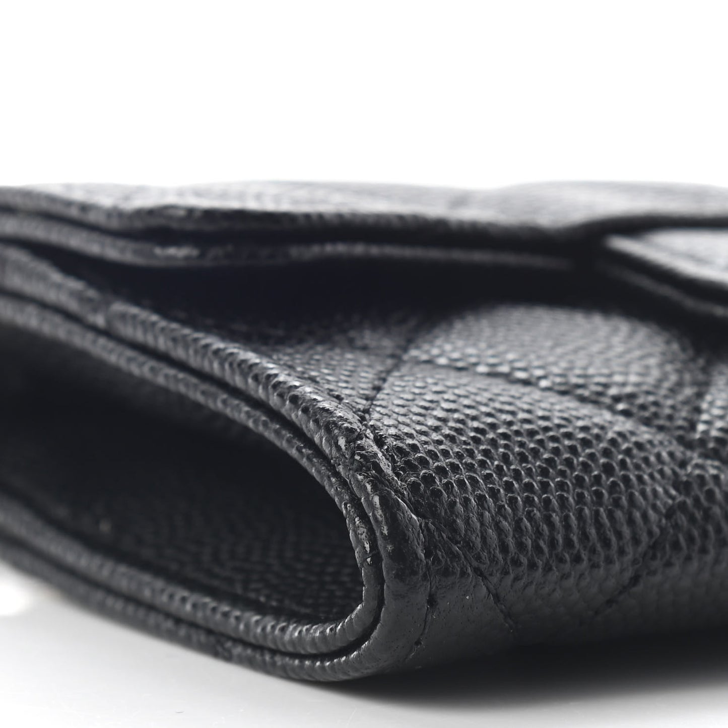 Caviar Quilted Belt Bag Black