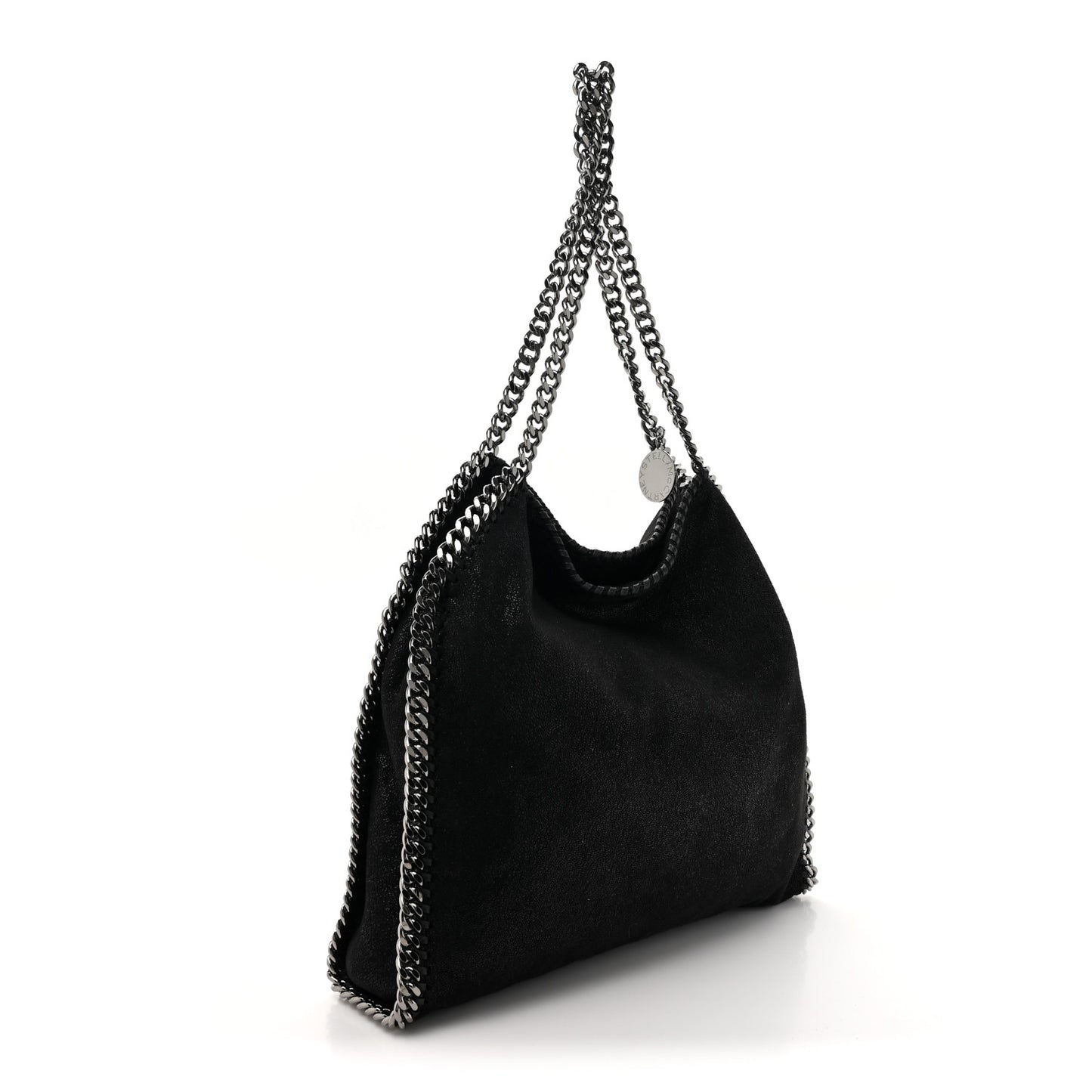 Shaggy Deer Small Falabella Tote Black