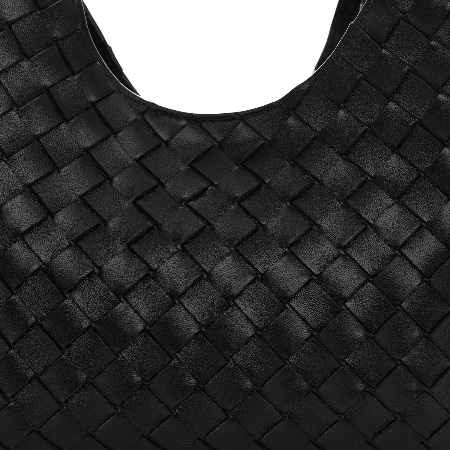 Bottega Veneta Nappa Intrecciato Small Campana Shoulder Bag Black 7 of 9