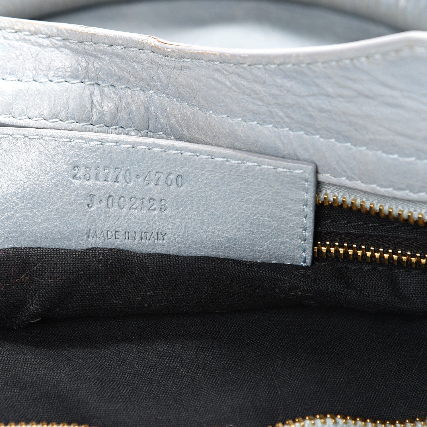 Balenciaga Agneau Giant 12 Gold Hardware City Bleu Acier Ciel 6 of 15