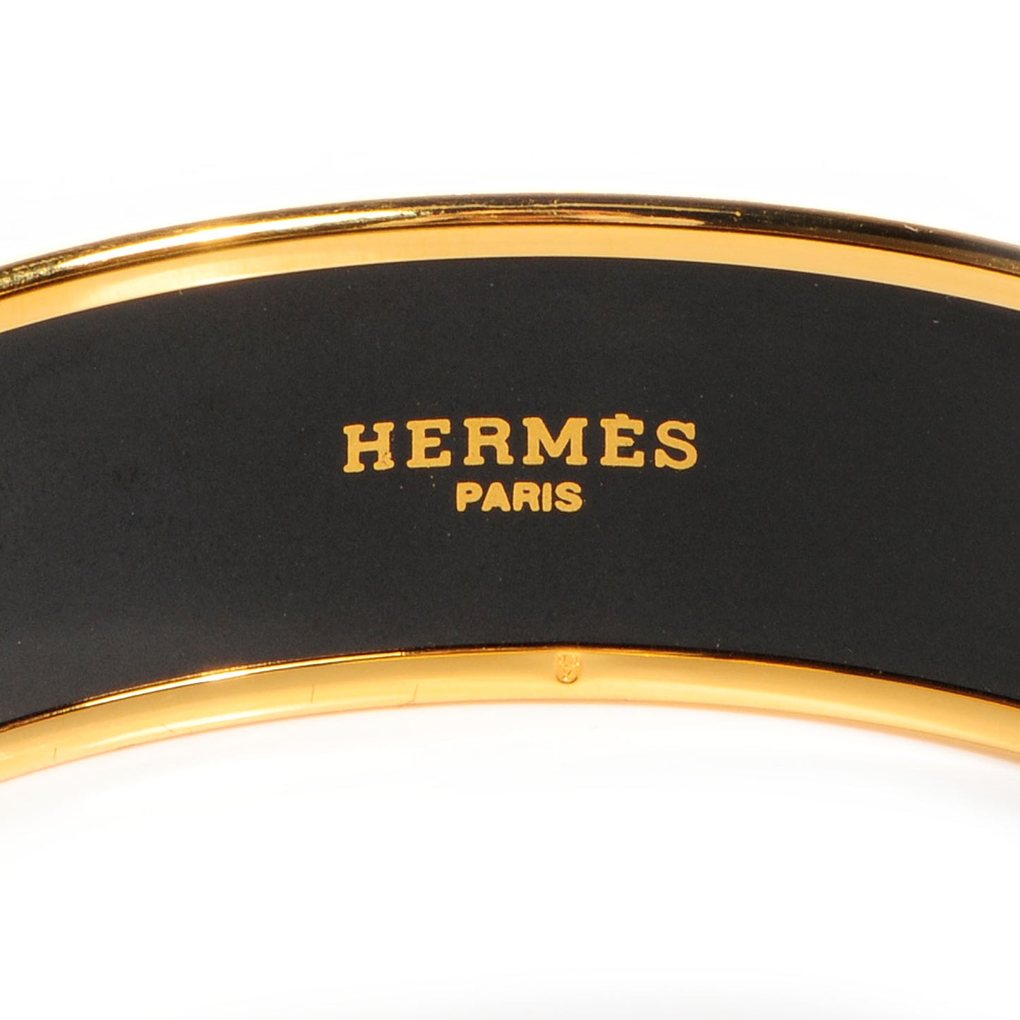 Enamel Printed Carriage Wide Bracelet 70
