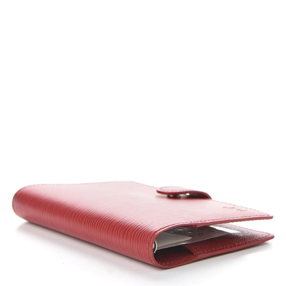 Louis Vuitton Epi Small Ring Agenda Cover Red 4 of 9