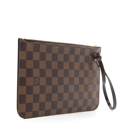 Louis Vuitton Damier Ebene Neverfull MM GM Pochette 2 of 7