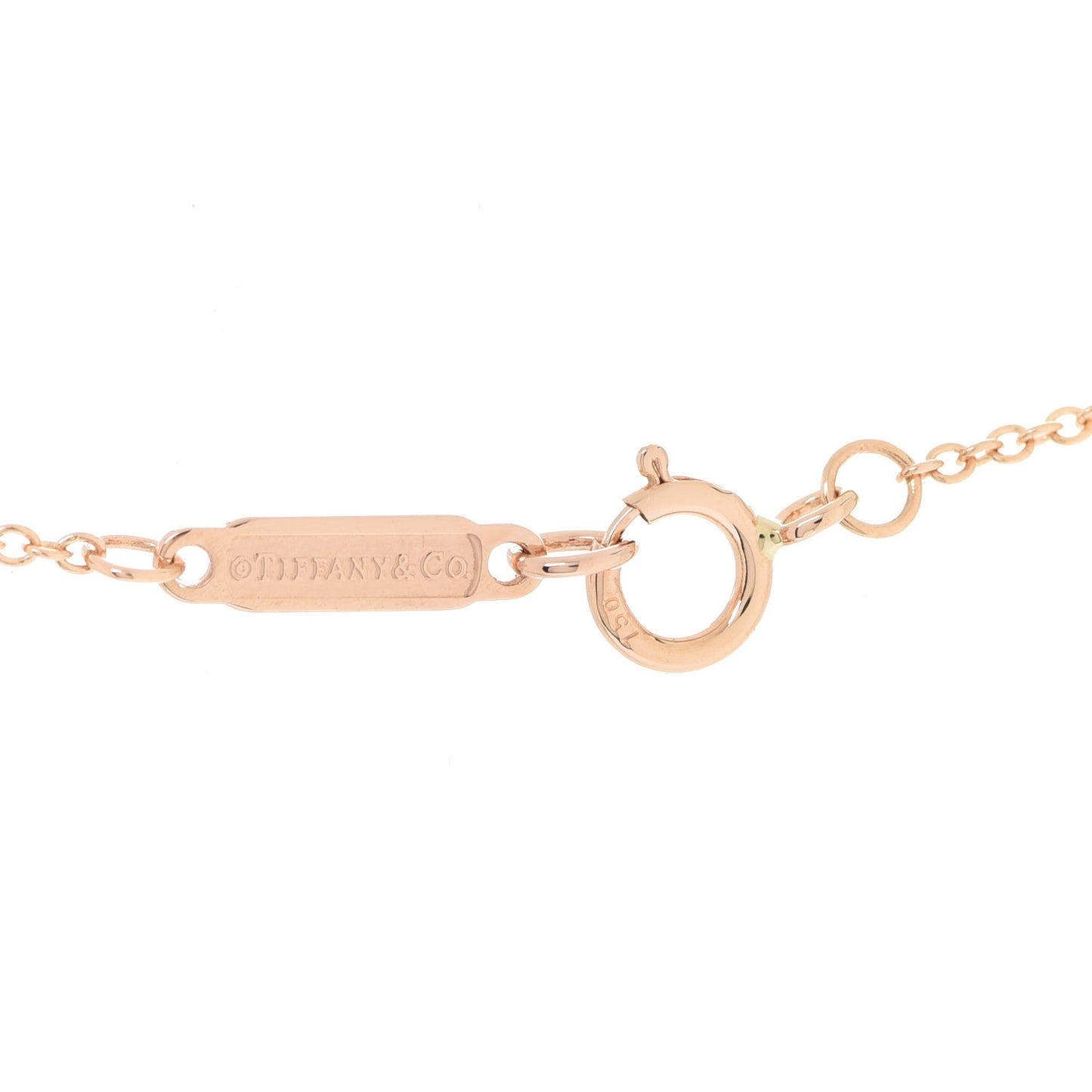 18K Rose Gold Diamond Paper Flowers Pendant Necklace