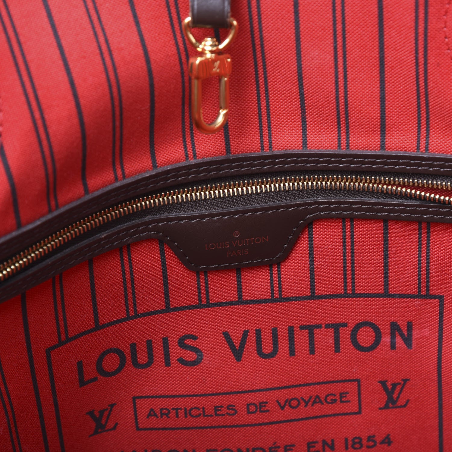 Louis Vuitton Damier Ebene Neo Neverfull MM 9 of 12