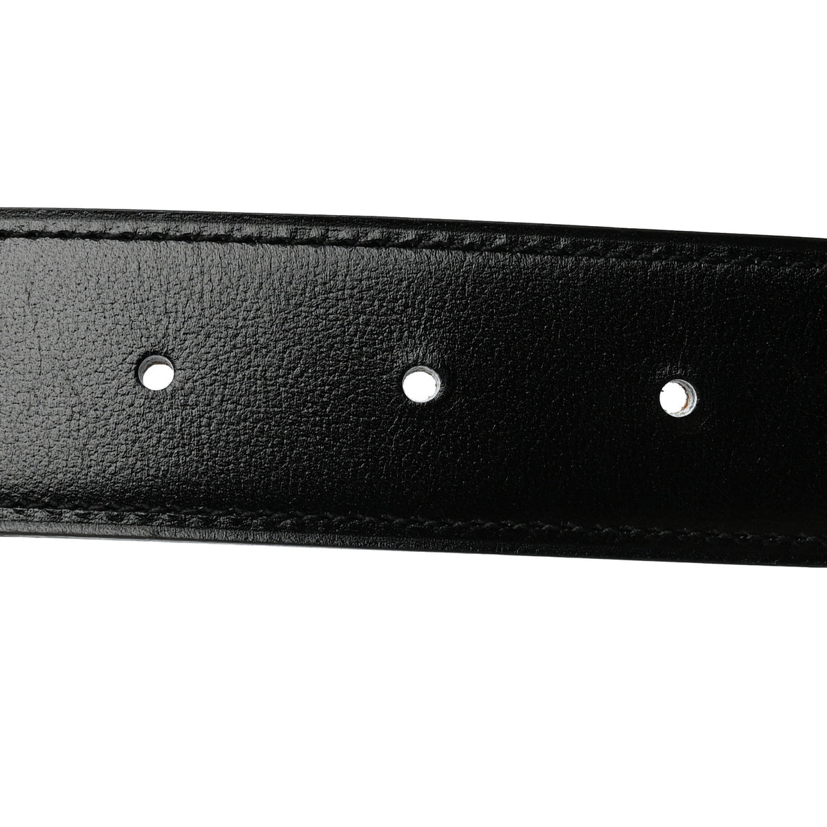 Hermes Box Togo 32mm Belt Strap 105 42 Black Gold 5 of 7