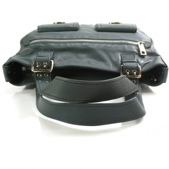 Marc Jacobs Leather Stella Dark Green 5 of 9