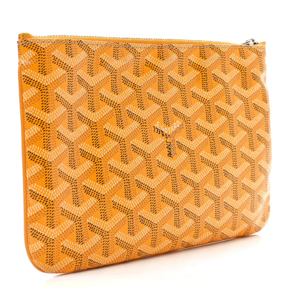 Goyard Goyardine Senat Pochette PM Yellow 3 of 7