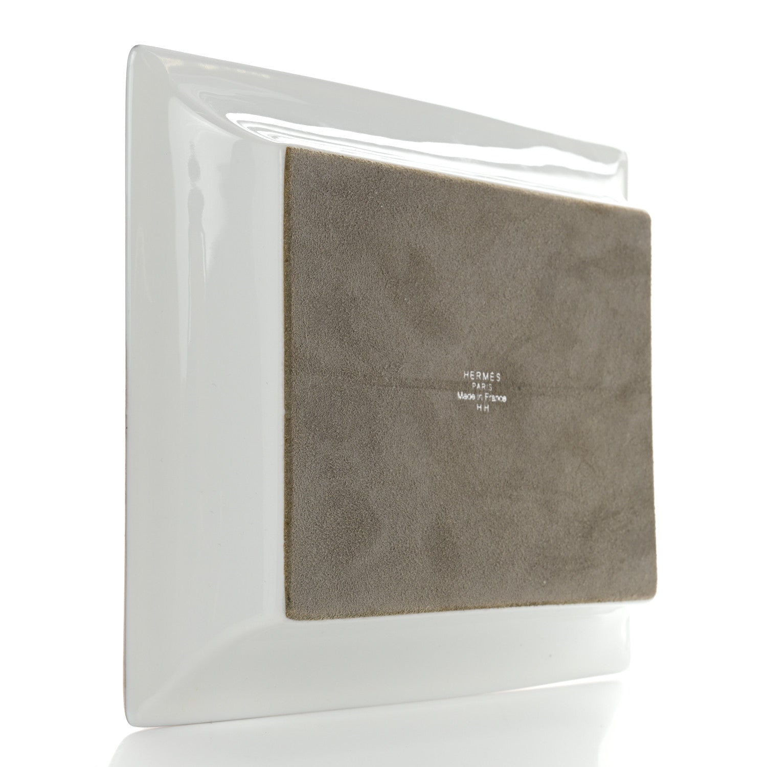 Hermes Porcelain Mosaique Au 24 Platine Change Tray 3 of 6