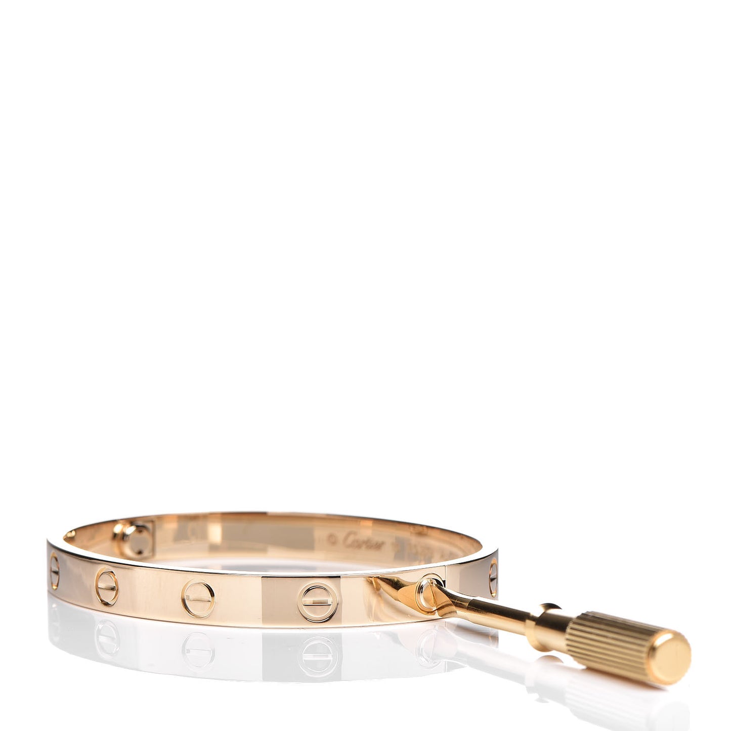 18K Yellow Gold LOVE Bracelet 16