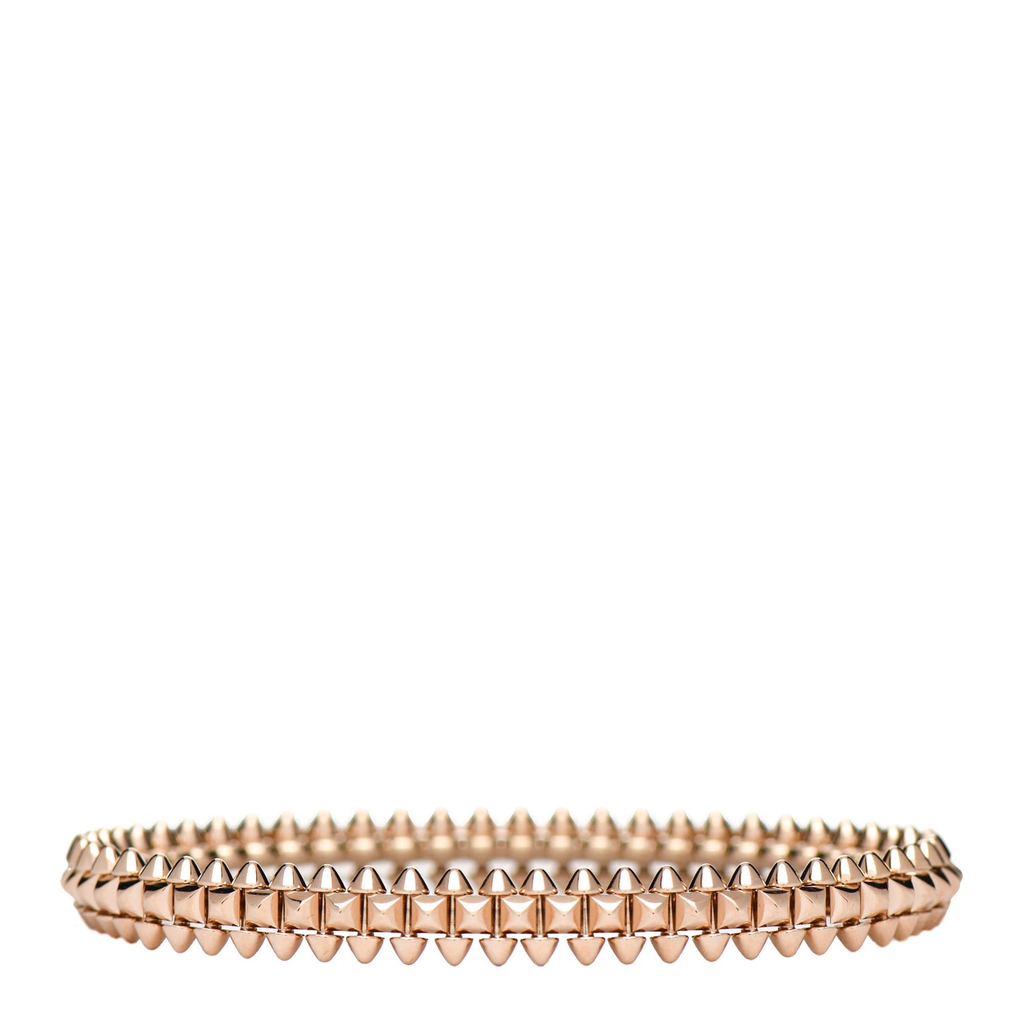 18K Pink Gold Small Clash De Cartier Bracelet 15