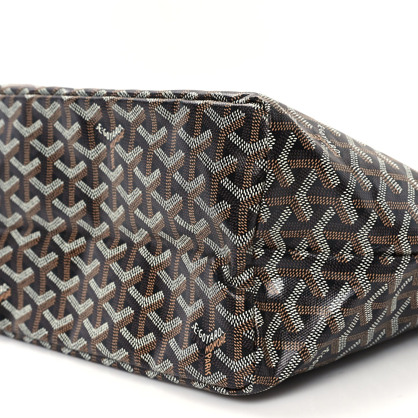 Goyardine Saint Louis PM Black Gold