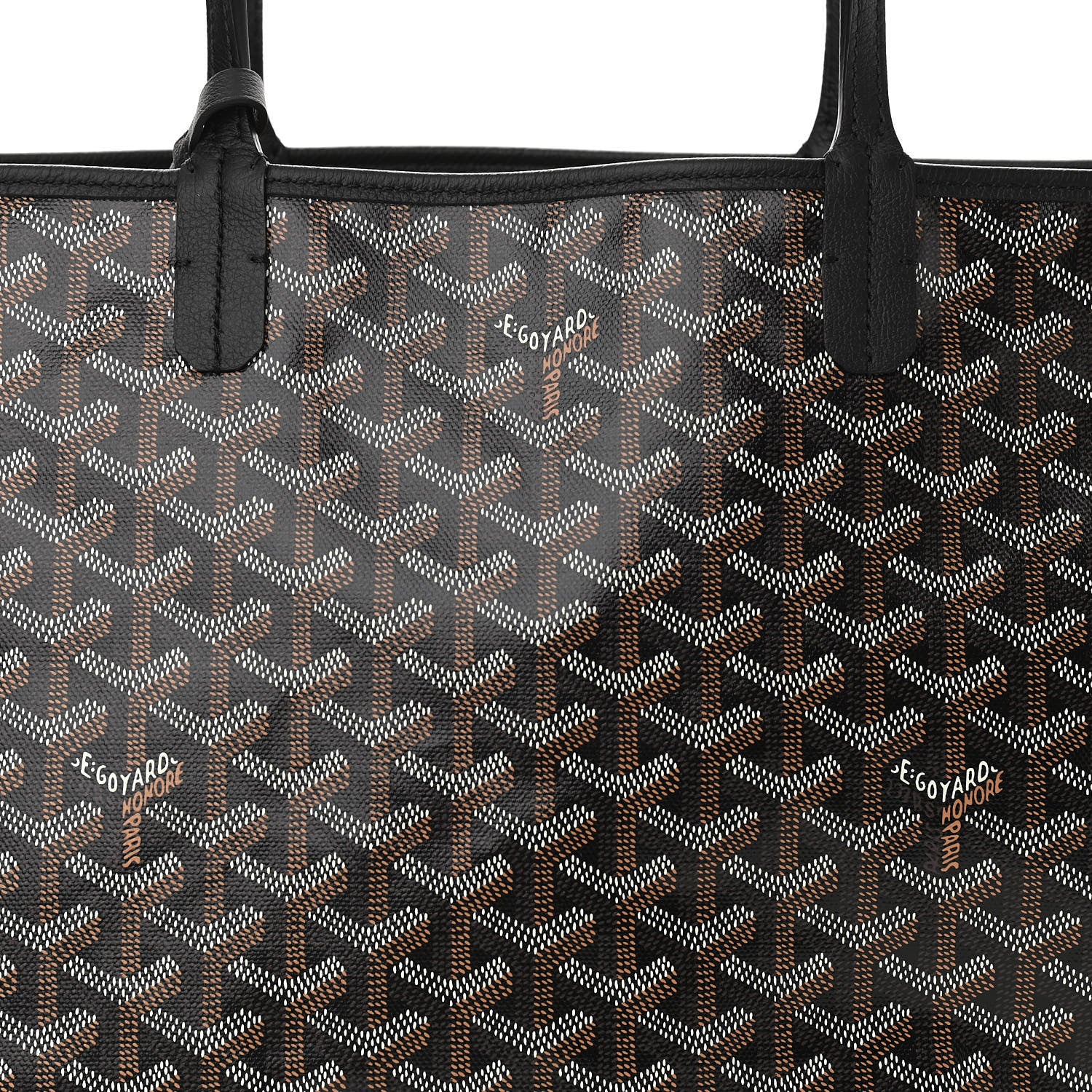 Goyard Goyardine Saint Louis PM Black 7 of 9