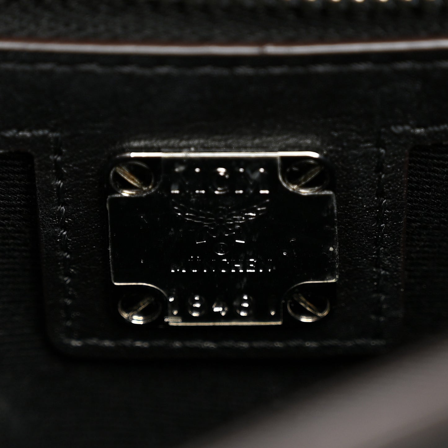 Calfskin Ottomar Monogram Essential Small Backpack Black