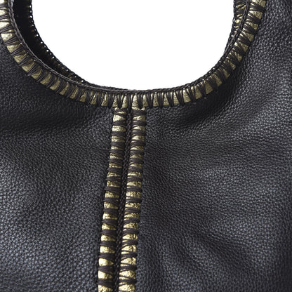 Bottega Veneta Cervo Deerskin Large Double Compartment Hobo Ebano 9 of 9