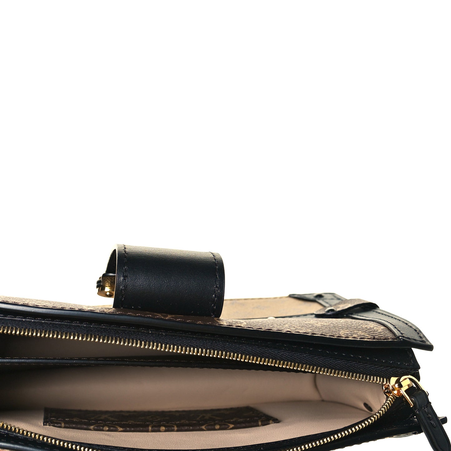 Reverse Monogram Trunk Clutch