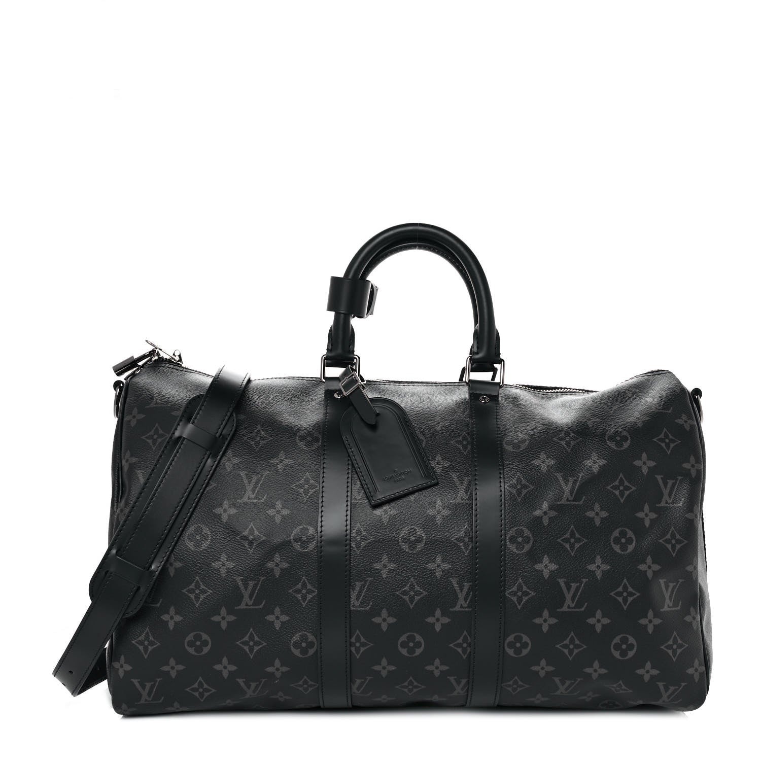 Louis Vuitton Monogram Eclipse Keepall Bandouliere 45 1 of 8