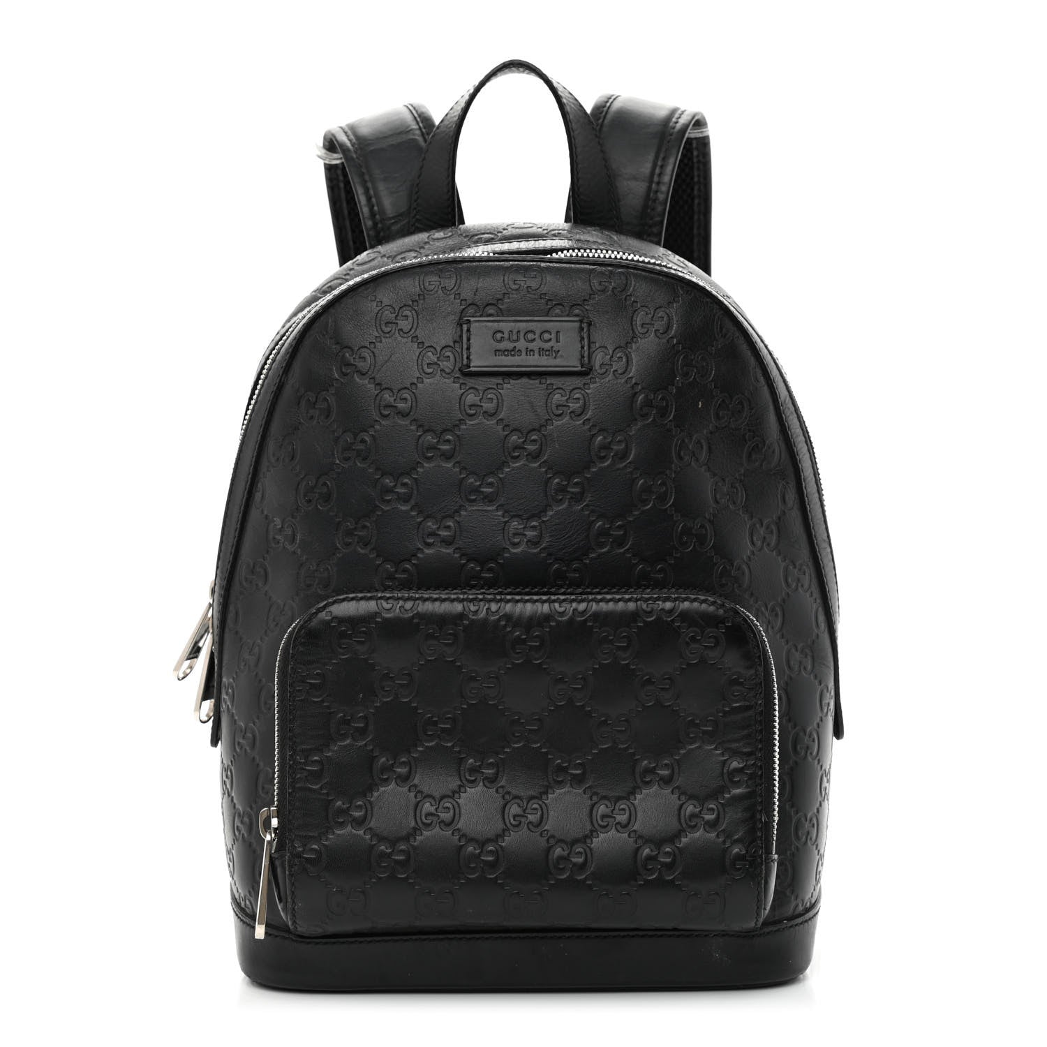Gucci Guccissima Signature Small Day Backpack Black 1 of 11