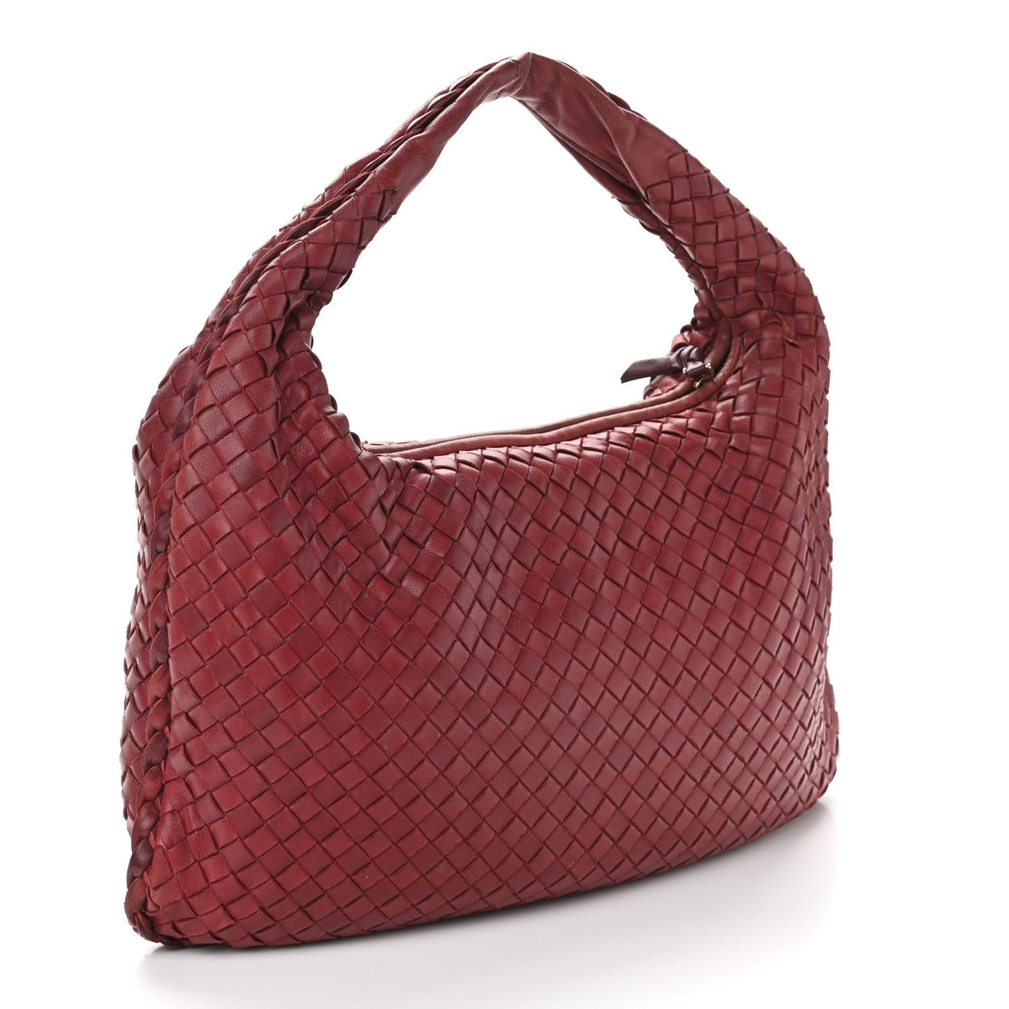 Nappa Intrecciato Medium Veneta Hobo Eclipse
