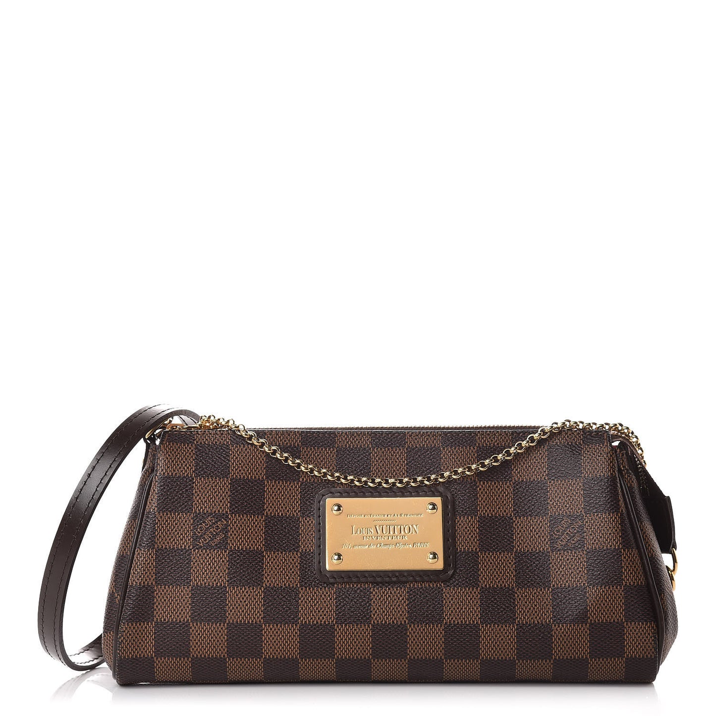 Damier Ebene Eva Clutch