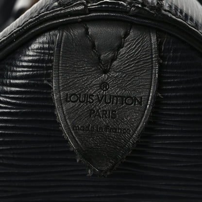 Louis Vuitton Epi Speedy 25 Black 6 of 11