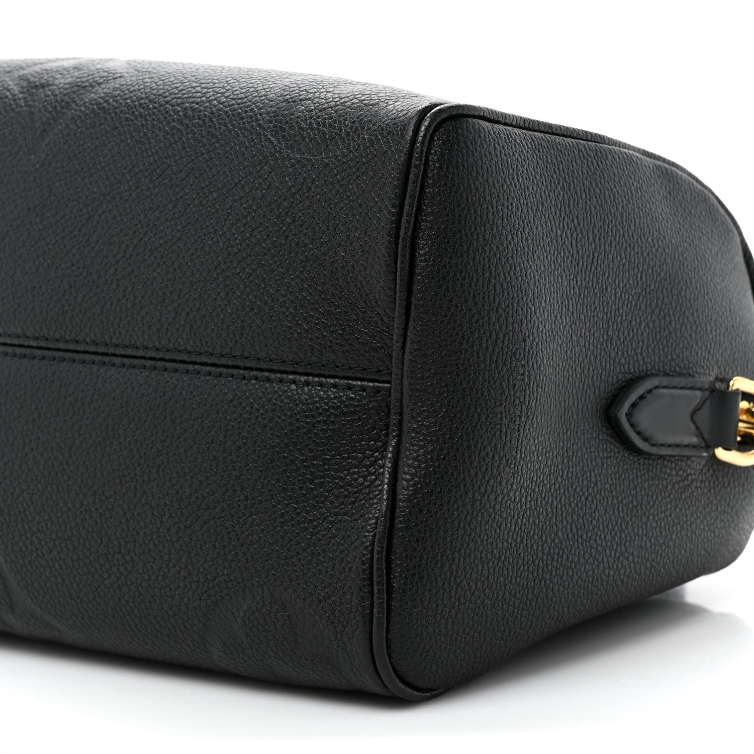 Louis Vuitton Empreinte Monogram Giant Speedy Bandouliere 25 Black 8 of 12