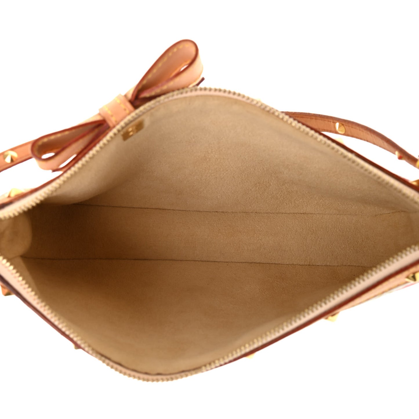 Monogram Cherry Blossom Pochette Accessories Red