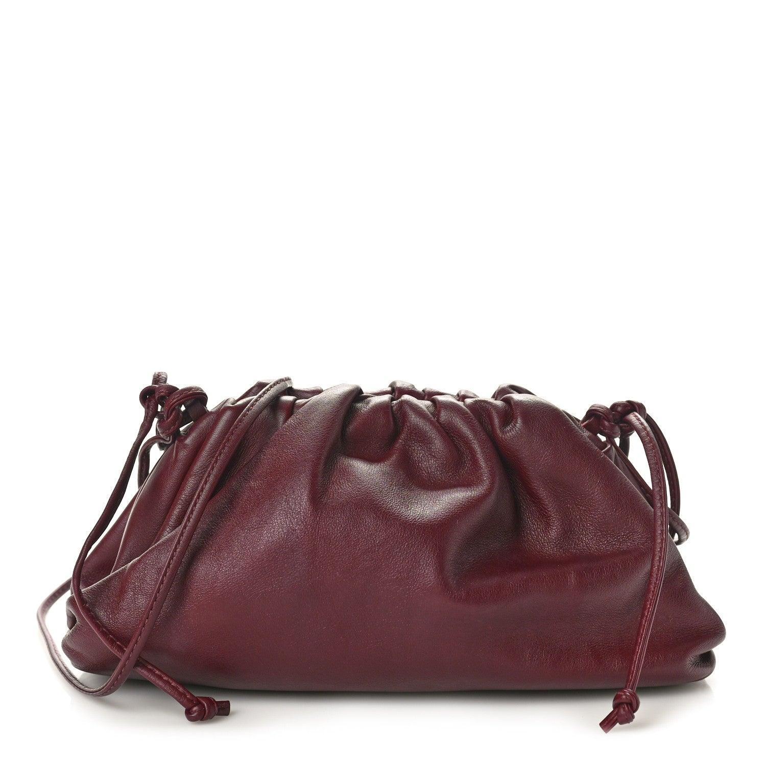 Bottega Veneta Butter Calfskin The Mini Pouch Bordeaux 1 of 10