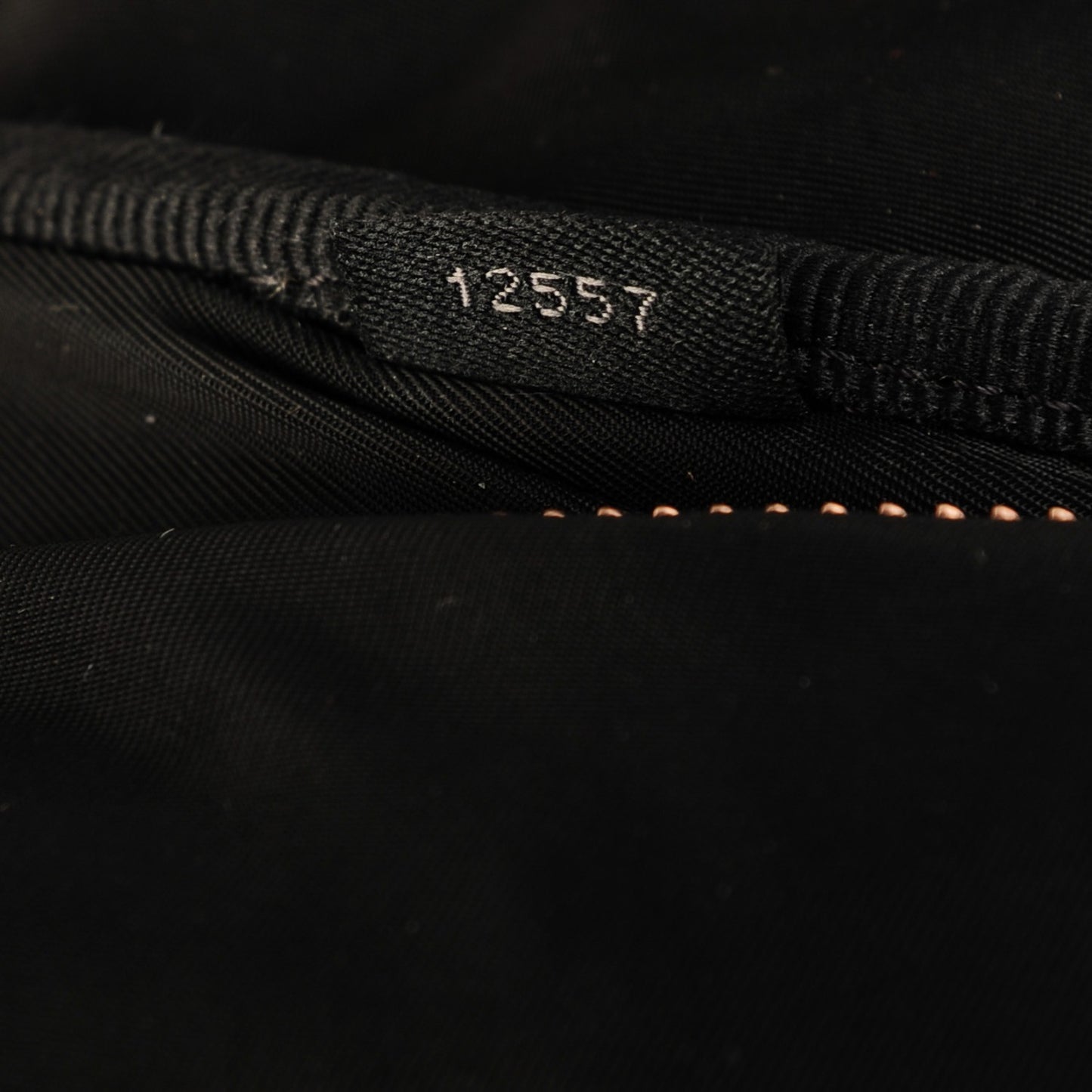 Pebbled Lambskin Rockie Black Rose Gold Hardware
