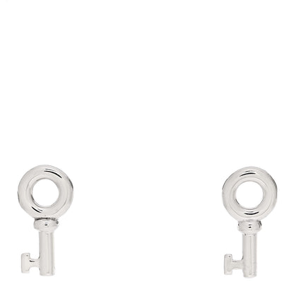 Tiffany Sterling Silver Key Earrings 1 of 5