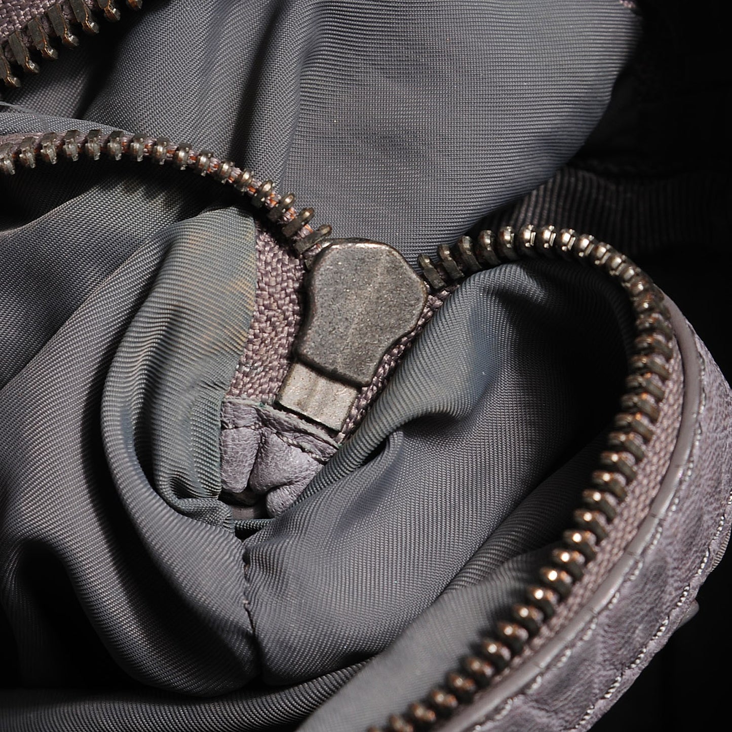 Pebbled Lambskin Rocco Oyster