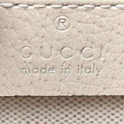 Gucci Textured Calfskin Crystal Small Dionysus Shoulder Bag Mystic White 6 of 9