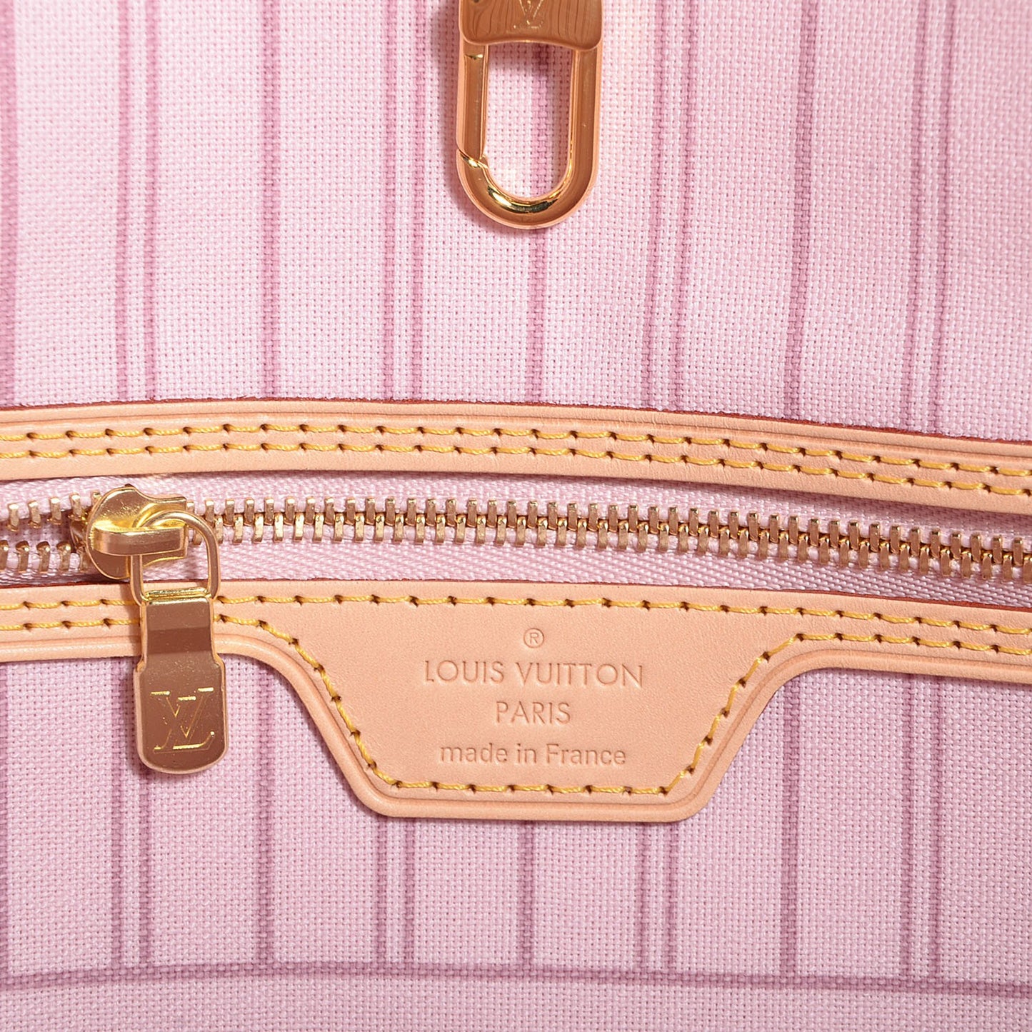 Monogram Maui V Neverfull MM Rose Ballerine