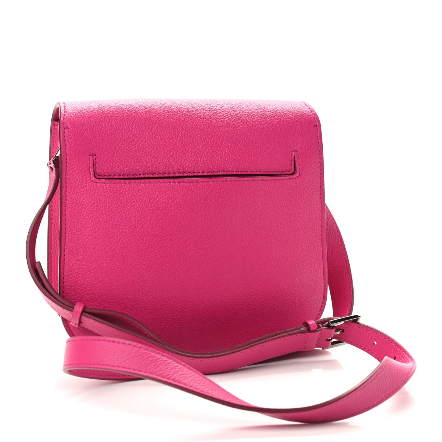 Calfskin Small T Clasp Tara Crossbody Bag Cabaret