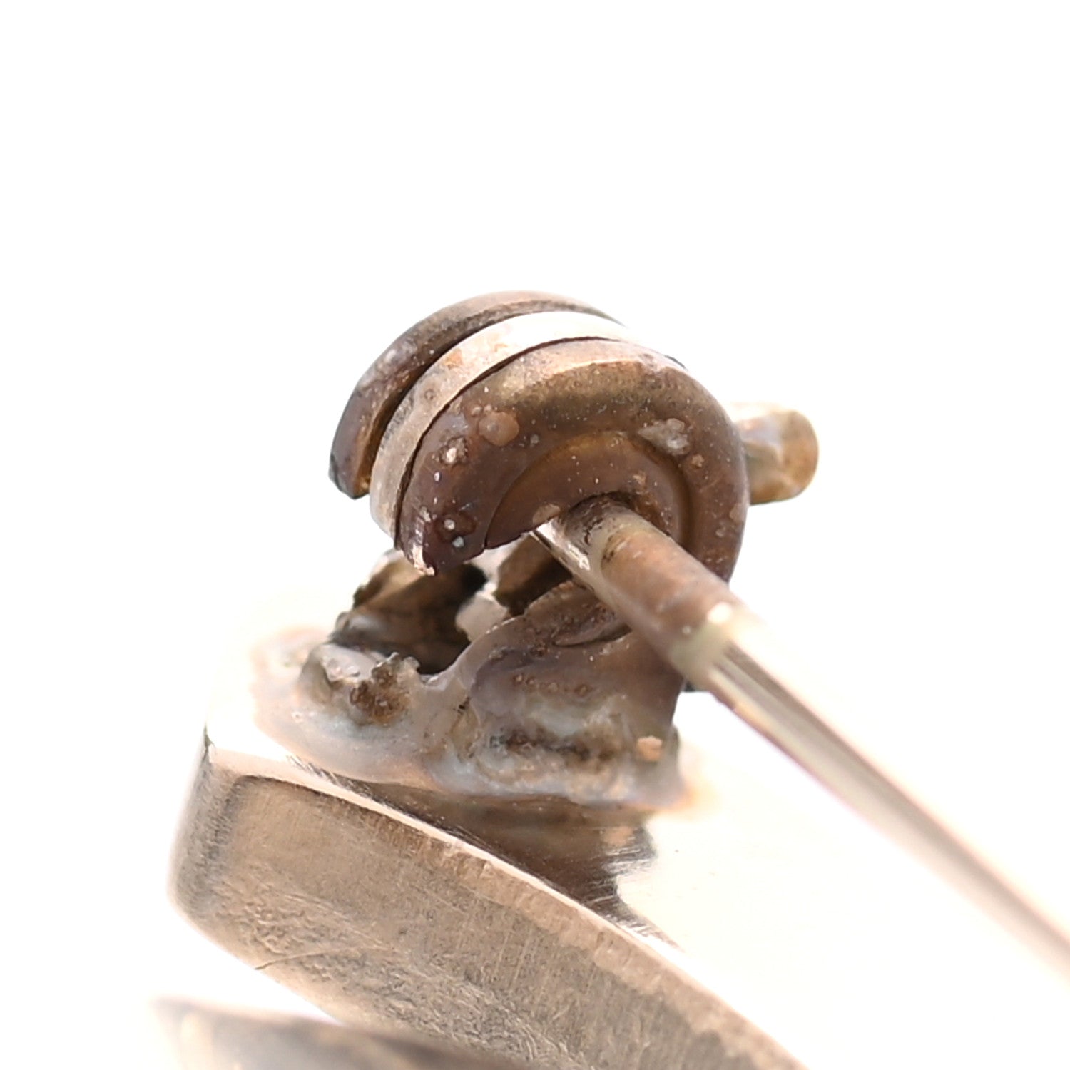Chanel CC Turnlock Brooch Gold 5 of 6
