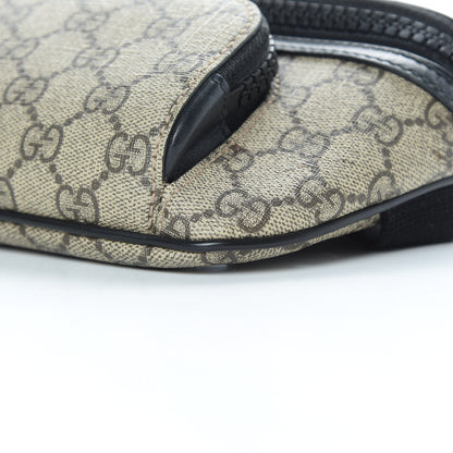 Gucci GG Supreme Monogram Belt Bag Black 10 of 13