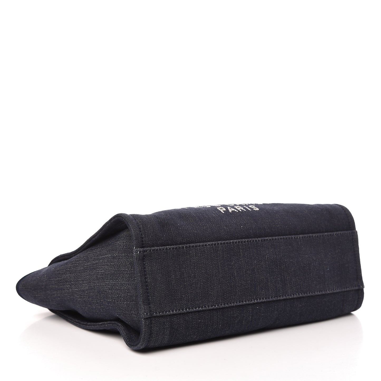 Denim Small Deauville Tote Dark Blue
