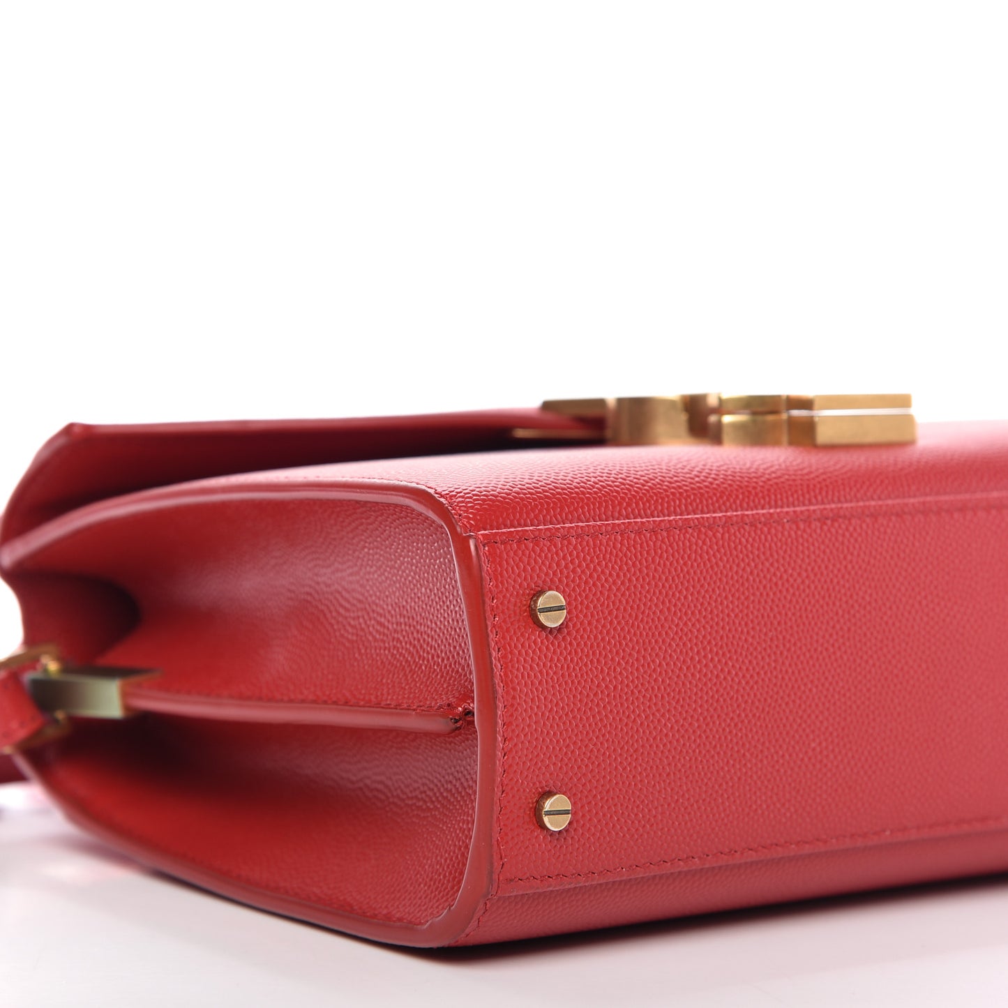 Grain de Poudre Mini Classic Monogram Cassandra Top Handle Red