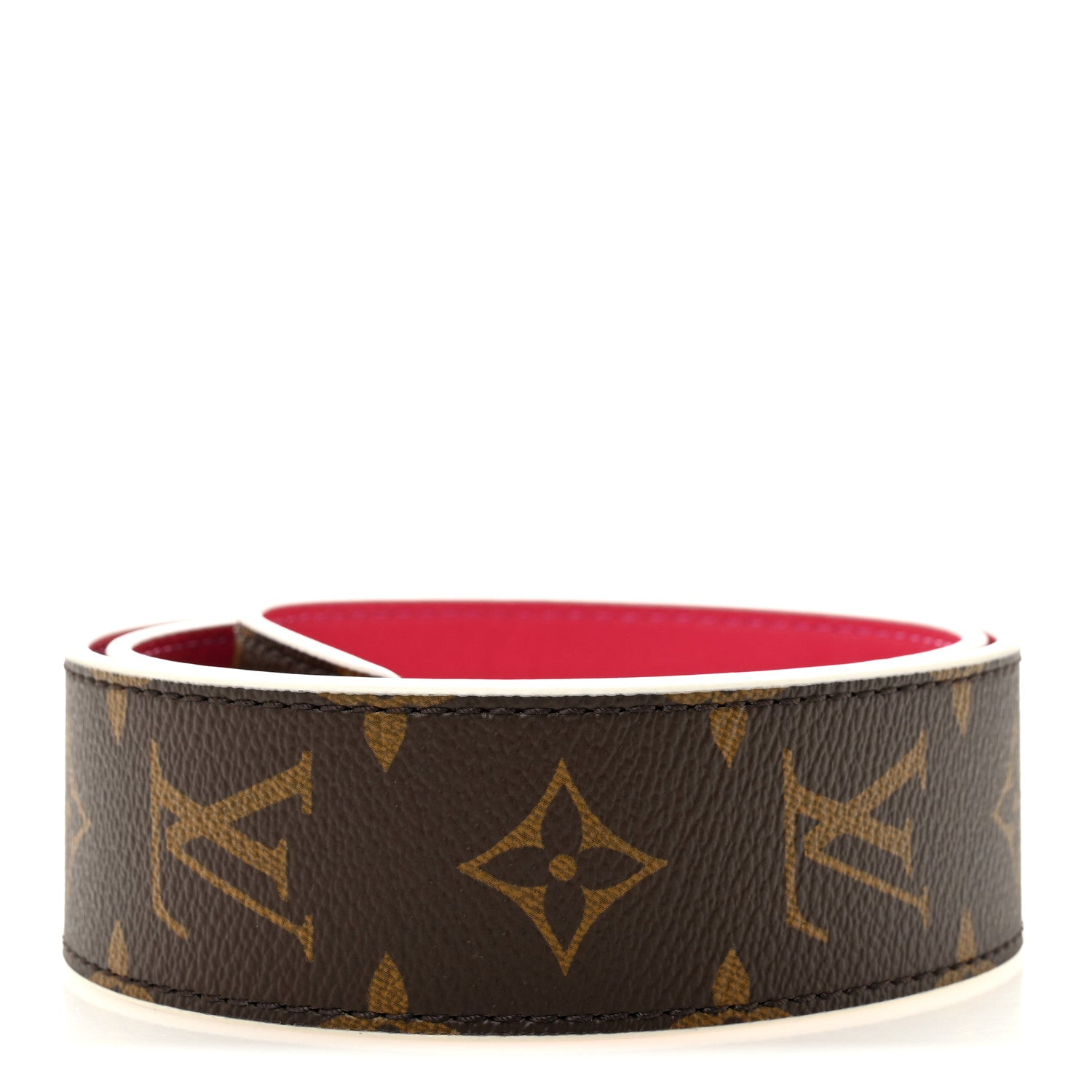Louis Vuitton Monogram Bandouliere Shoulder Strap Hot Pink 2 of 4