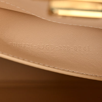 Fendi Vitello Seta Nappa Bi-Color Rainbow Girl Inlay Medium Peekaboo I SEE U Satchel Azzurro Baby Multicolor 9 of 13