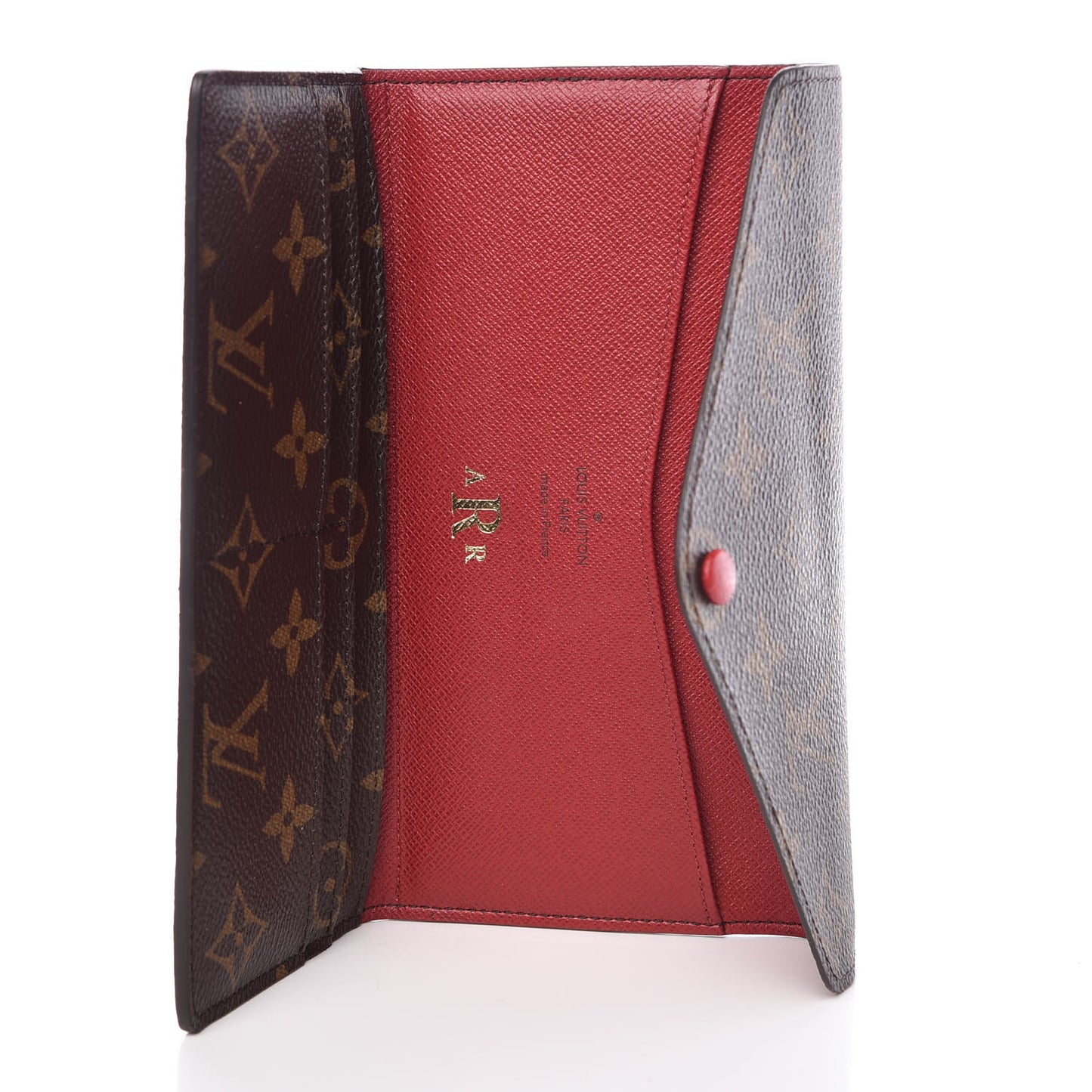 Monogram Josephine Wallet Rouge
