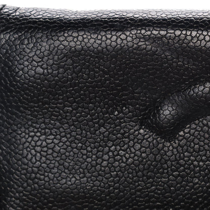 Chanel Caviar Timeless CC Wallet On Chain WOC Black 17 of 18