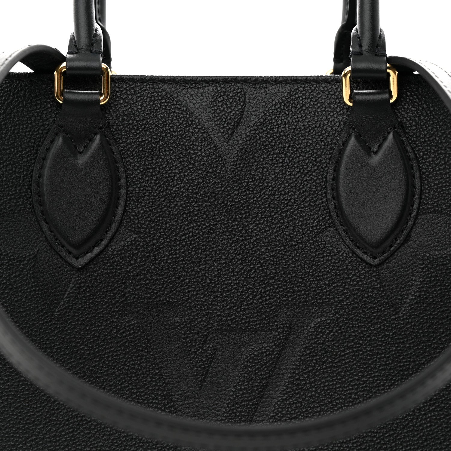 Louis Vuitton Empreinte Monogram Giant Onthego MM Black 7 of 10