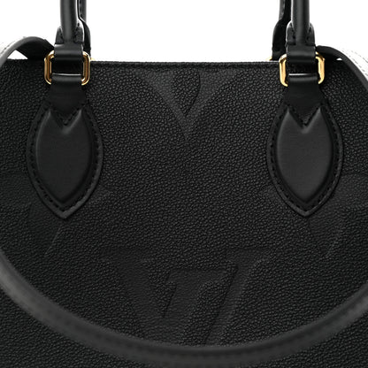Louis Vuitton Empreinte Monogram Giant Onthego MM Black 7 of 10
